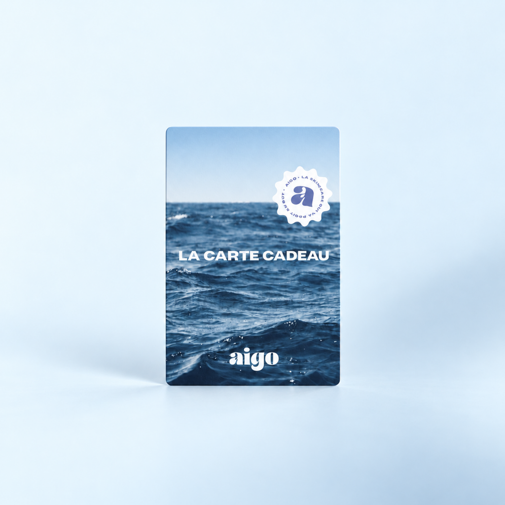 Carte cadeau homme | Offrez le choix de soins visage AIGO