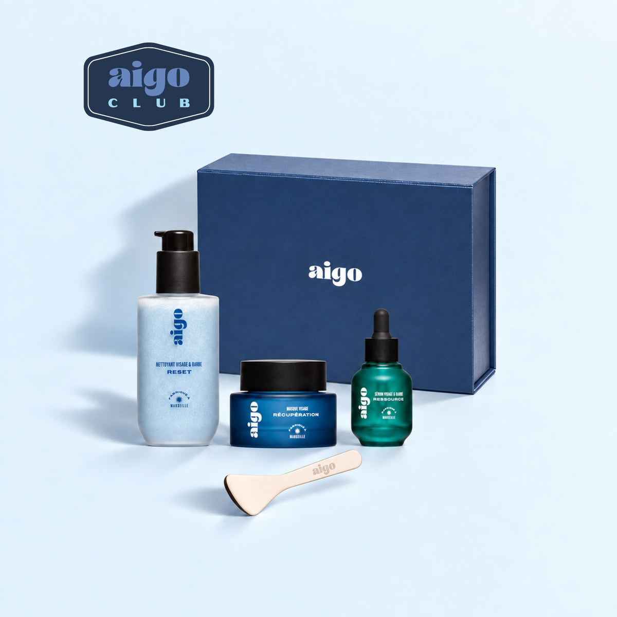 Coffret soin visage homme aux actifs marins | RITUEL [PRÉVENTE]