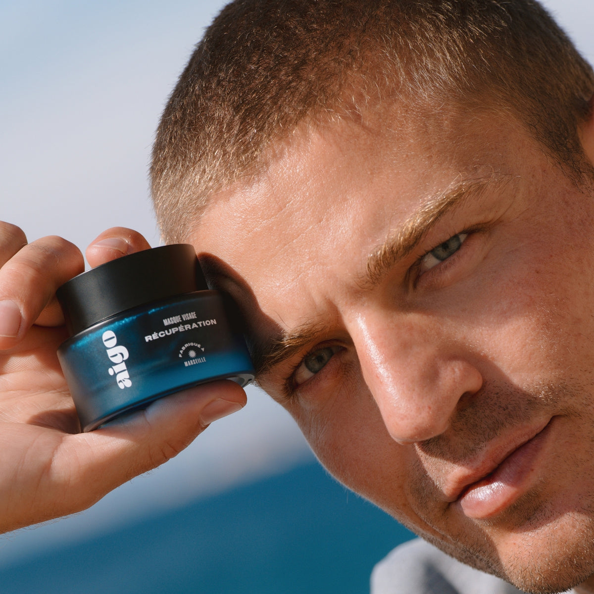 Masque visage homme aux actifs marins | RÉCUPÉRATION